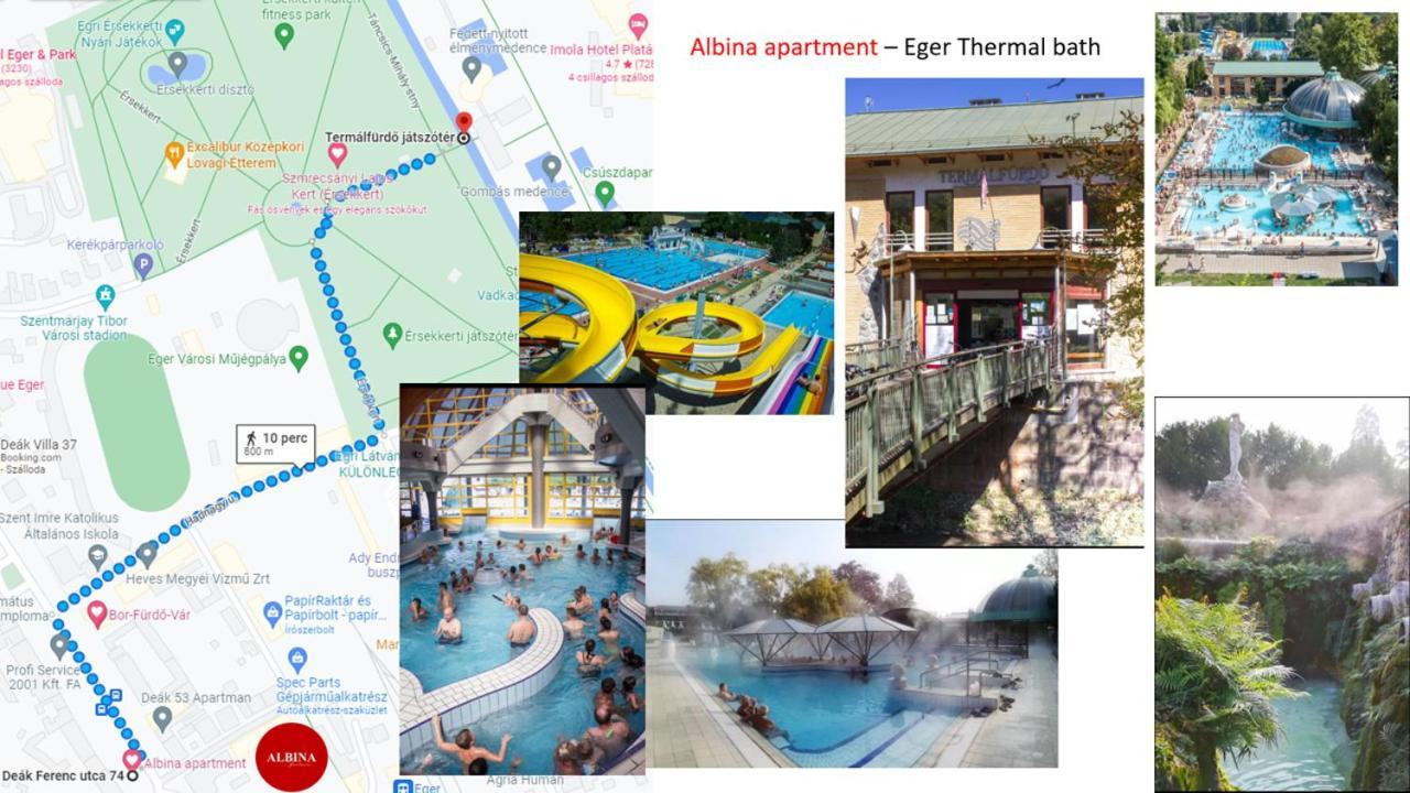 Albina Apartman Έγκερ Εξωτερικό φωτογραφία