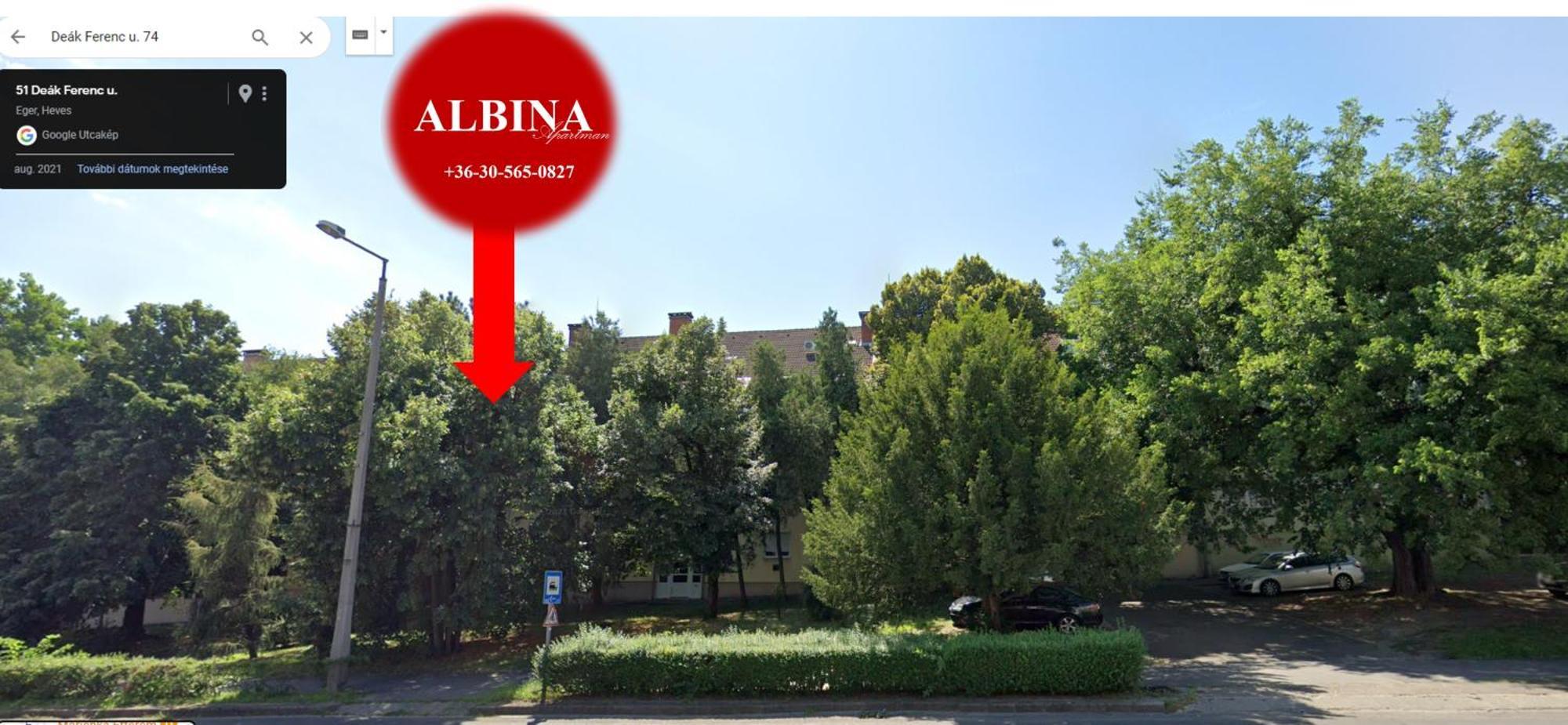 Albina Apartman Έγκερ Εξωτερικό φωτογραφία